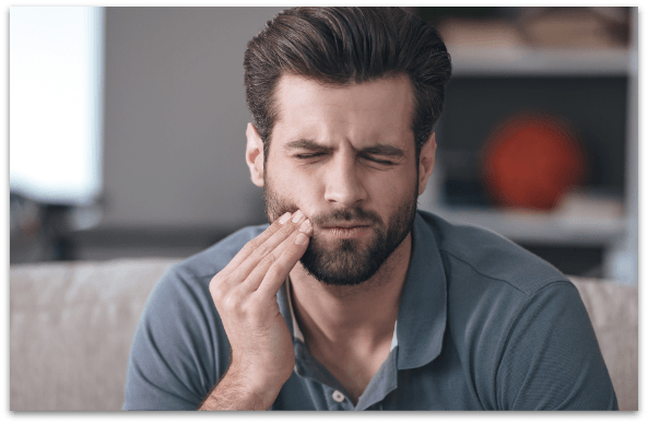 woman in pain in Albuquerque